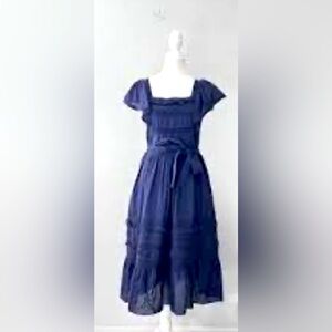 Draper James Midnight Blue Dress-PLUS SIZE